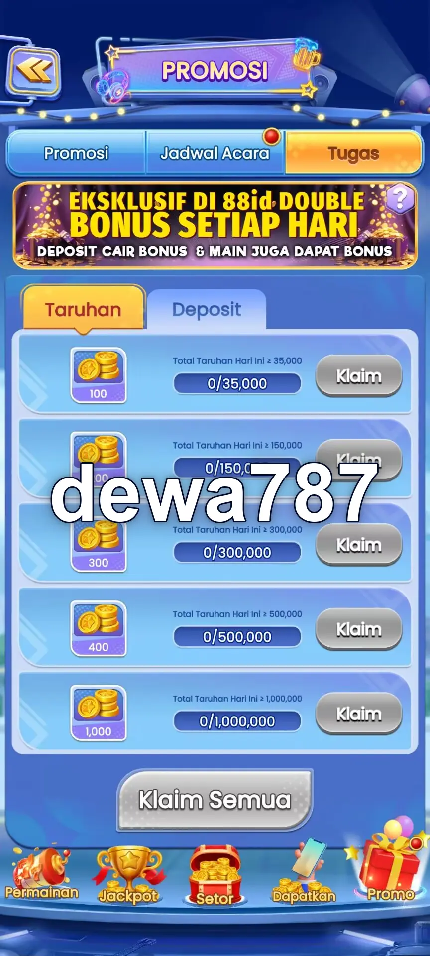 dewa787 Masuk